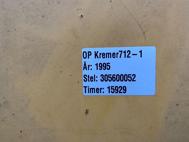 Kramer 712 (Spare part/Reservedel/Ersatzteil)