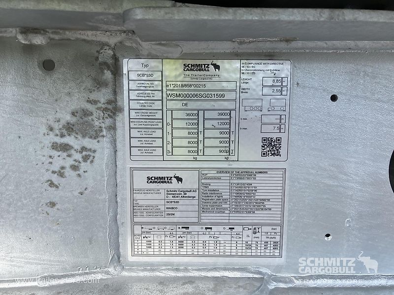 Schmitz Kipper Stahlrundmulde 29m³