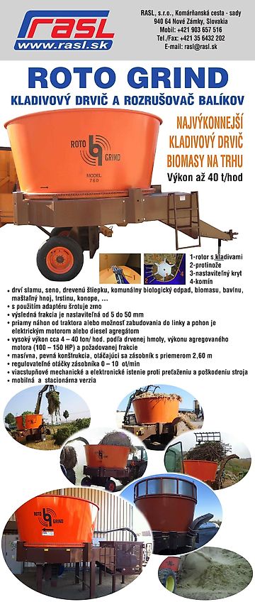 Roto Grind NEW ROTOGRIND EU, Elekromotor oder traktor , CE European version, metric unit, neu oder gebraucht ,